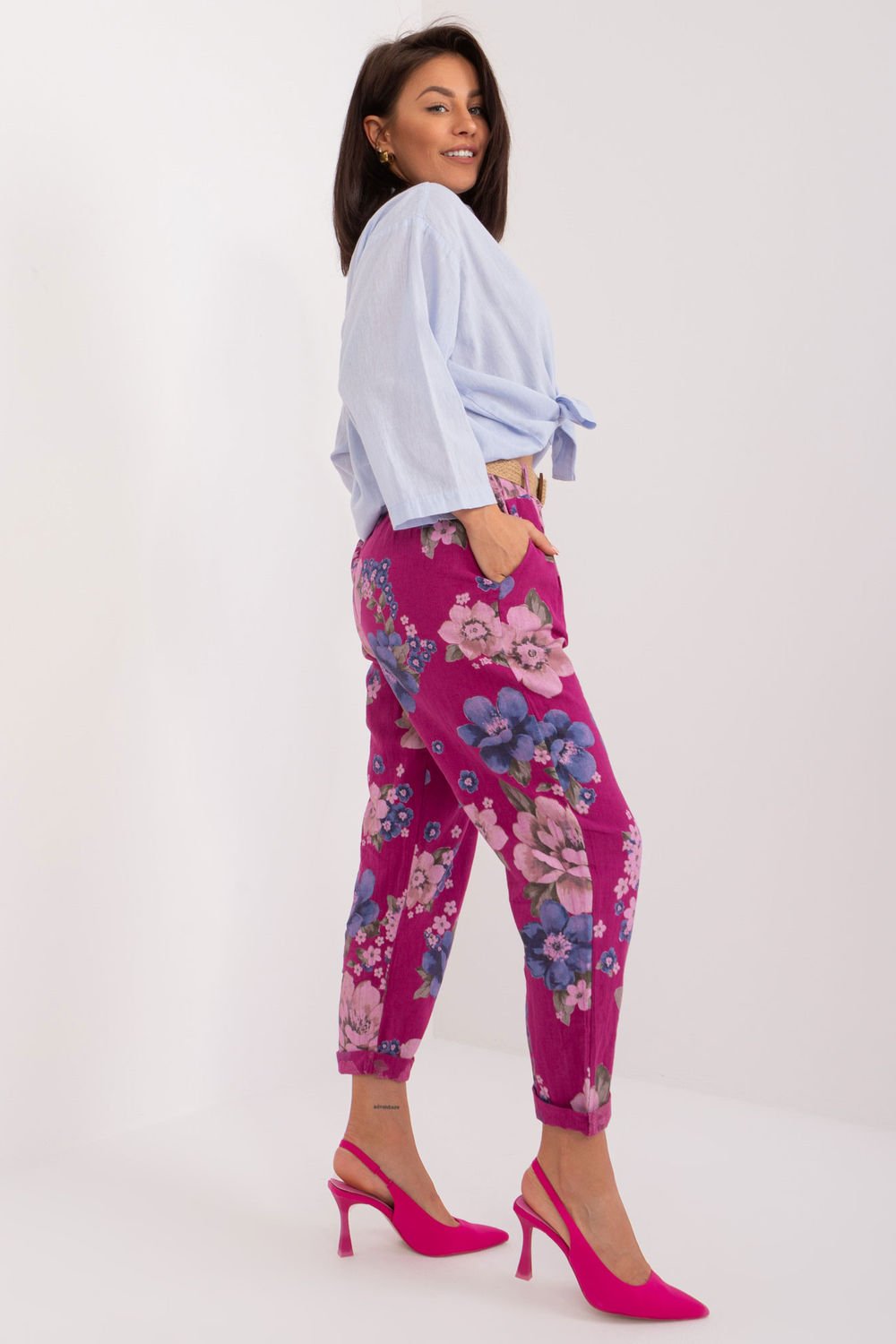 1023138 Women trousers Italy Moda - Image 3