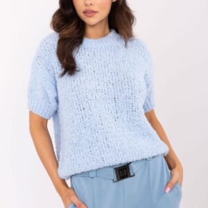 Short sleeve sweater model 206943 Italy Moda