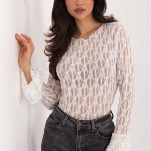Lace blouse model 222450 Italy Moda