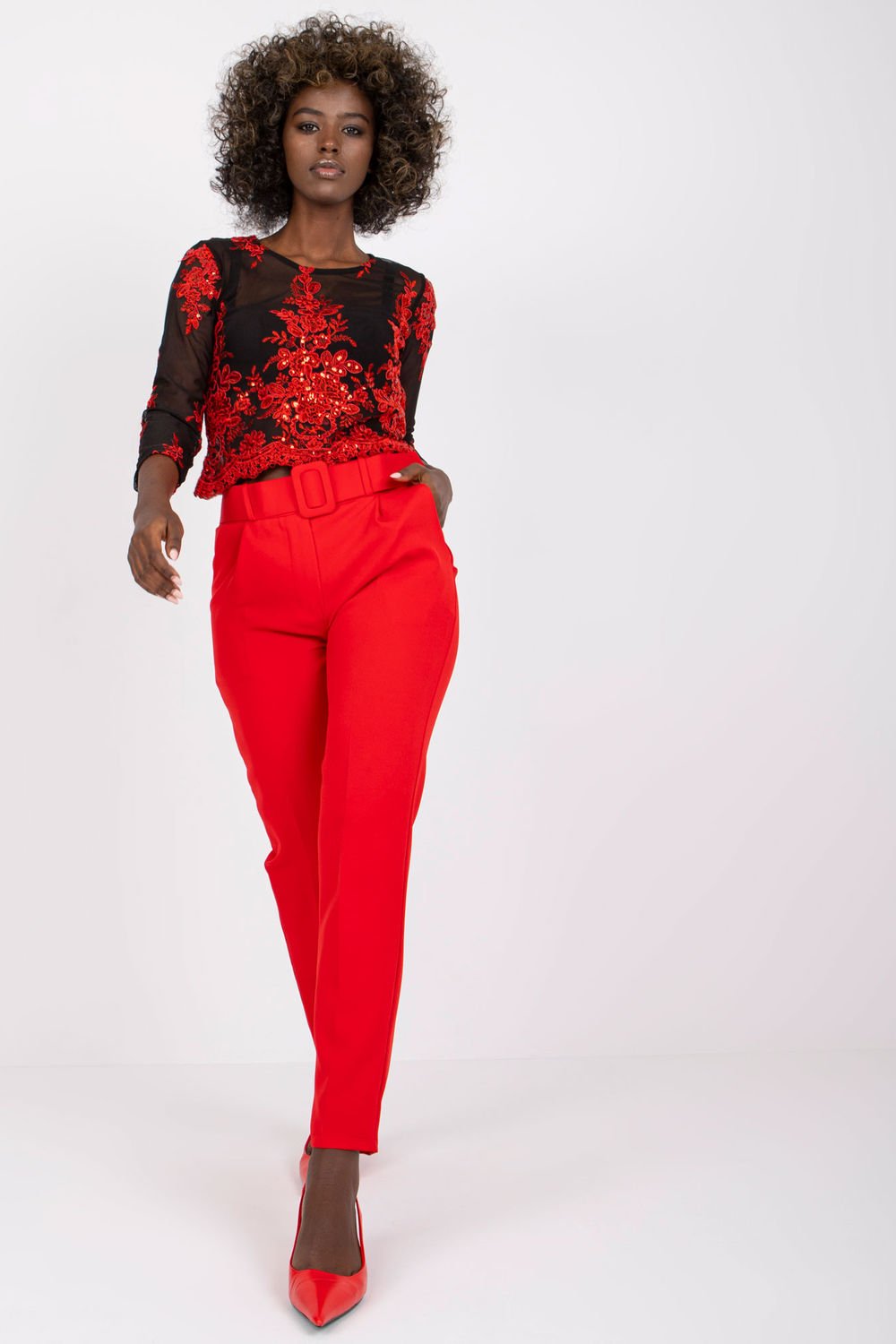 940699 Women trousers Italy Moda