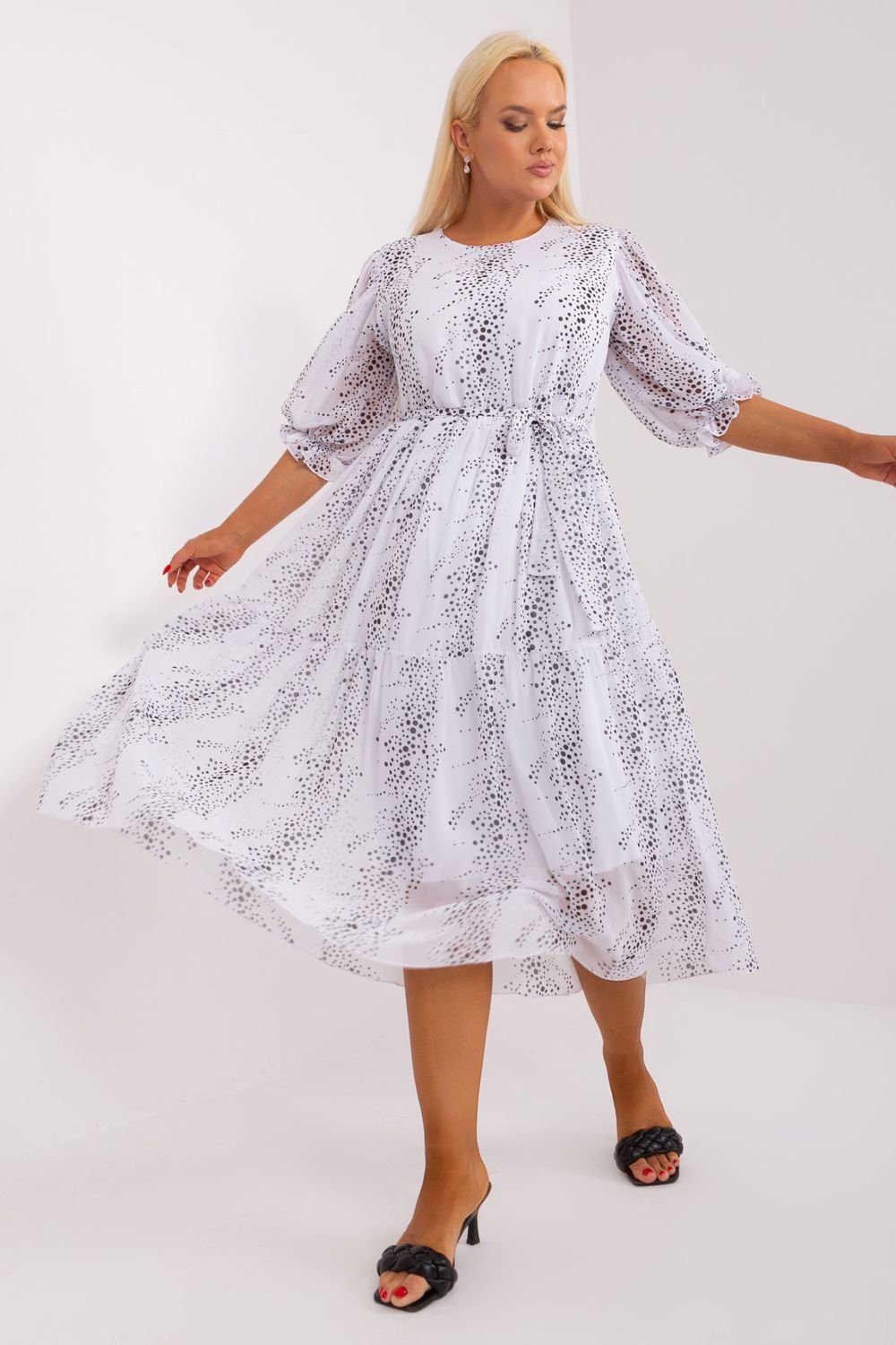 986187 Plus size dress Lakerta