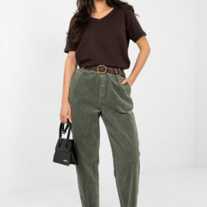 corduroy trousers model 224054 Italy Moda