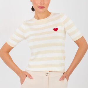 Short sleeve sweater model 224317 Factory Price