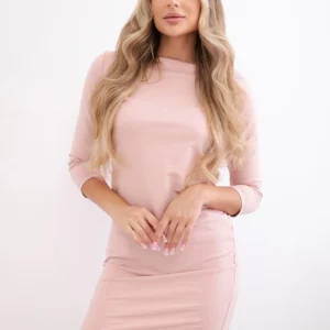 Klasikinė suknelė tamsiai