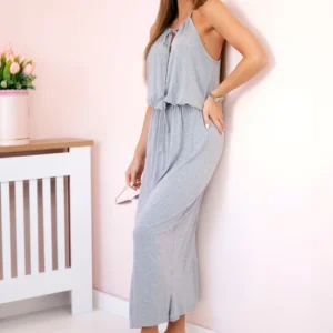 Boho suknelė su klostėmis