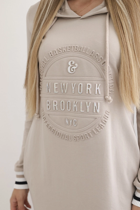 13388_4 Brooklyn smėlio suknelė - Image 4