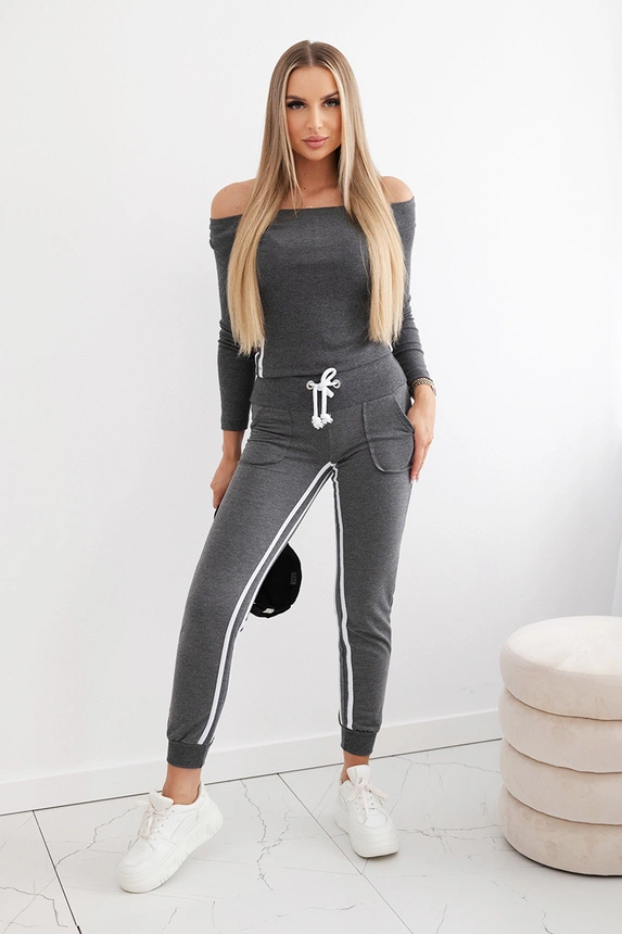 13545_1 Dvigubų juostelių grafitinis - Image 2