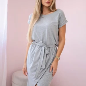 Surišama suknelė su voku apačioje