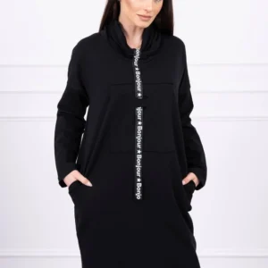 Suknelė su kaklaraiščiu