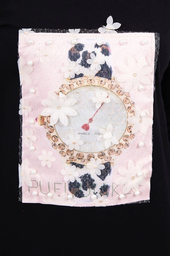 17068_3 3D grafinė suknelė su perlais - Image 4