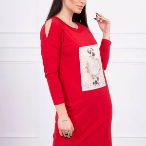 3D grafinė suknelė su perlais