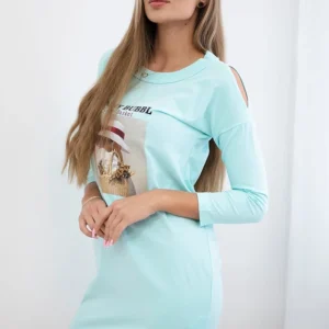 Krepšelio rašto suknelė