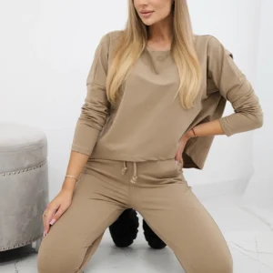 su oversize palaidine camel