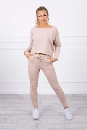 su oversize palaidine smėlio