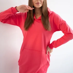 Aviečių suknelė su gobtuvu