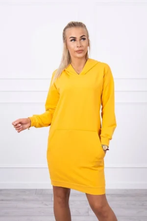 Suknelė su gobtuvu
