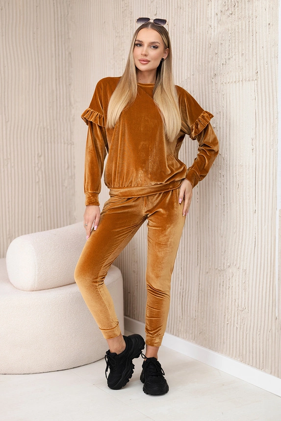 19534_1 Velūro su raukiniais kupranugaris - Image 2