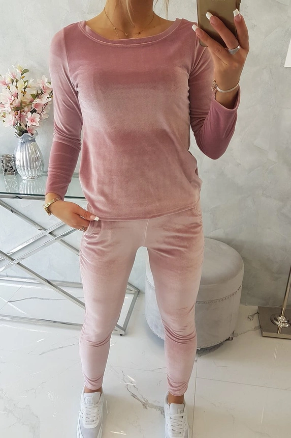 19746_5 "Velour" su užpakaline raukšle tamsiai - Image 5