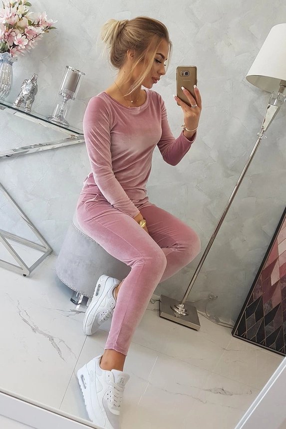 19746_7 "Velour" su užpakaline raukšle tamsiai - Image 7