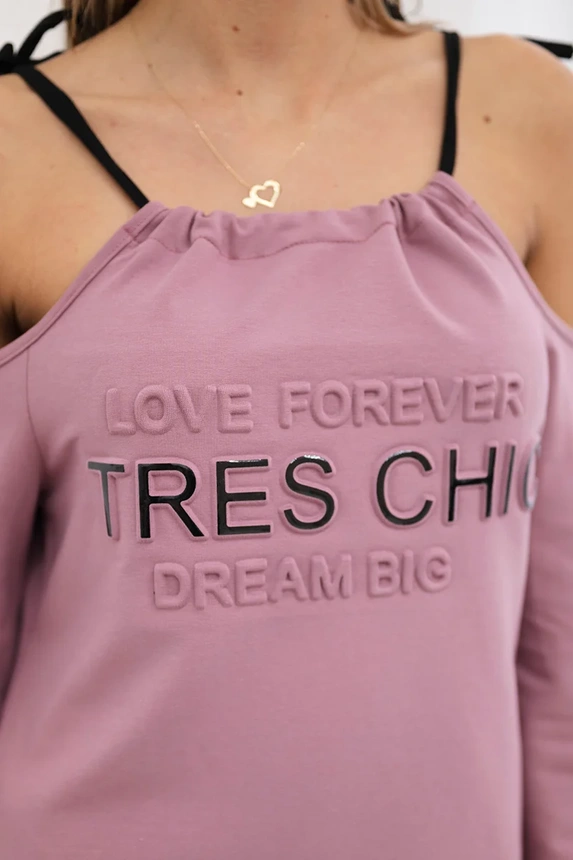 19844_4 Tres Chic tamsiai suknelė - Image 4