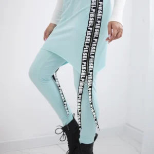 Kelnės / kostiumas su užrašu "selfie"