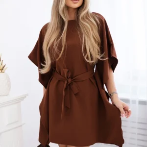 Didelio dydžio šikšnosparnių suknelė