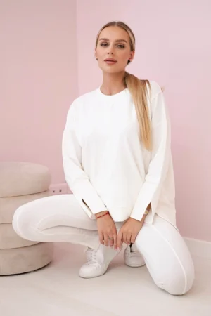 su oversize ecru palaidine