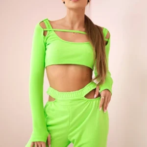 su palaidine viršuje neoninė