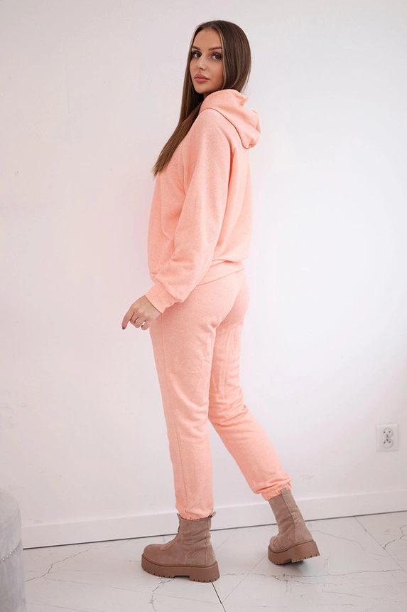 21706_2 Džemperių su gobtuvu abrikosinė - Image 3