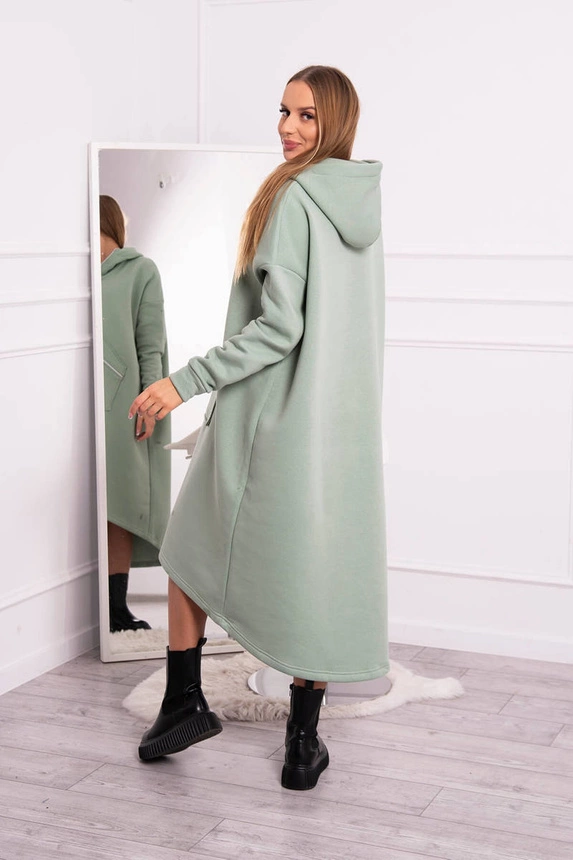 22983_2 Pašildyta suknelė su gobtuvu tamsiai - Image 2