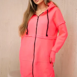 Apšiltintas su ilgais marškinėliais neonu