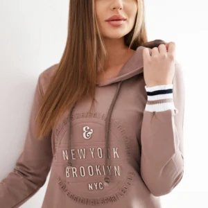 Brooklyn mocca suknelė