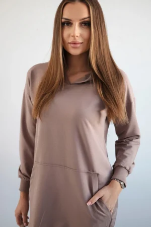 Suknelė su gobtuvu "Moccasin