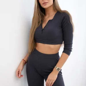 Dryžuotas trumpas viršutinis