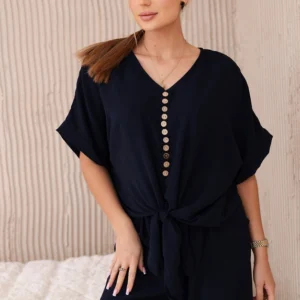 Palaidinės ir kelnių , tamsiai