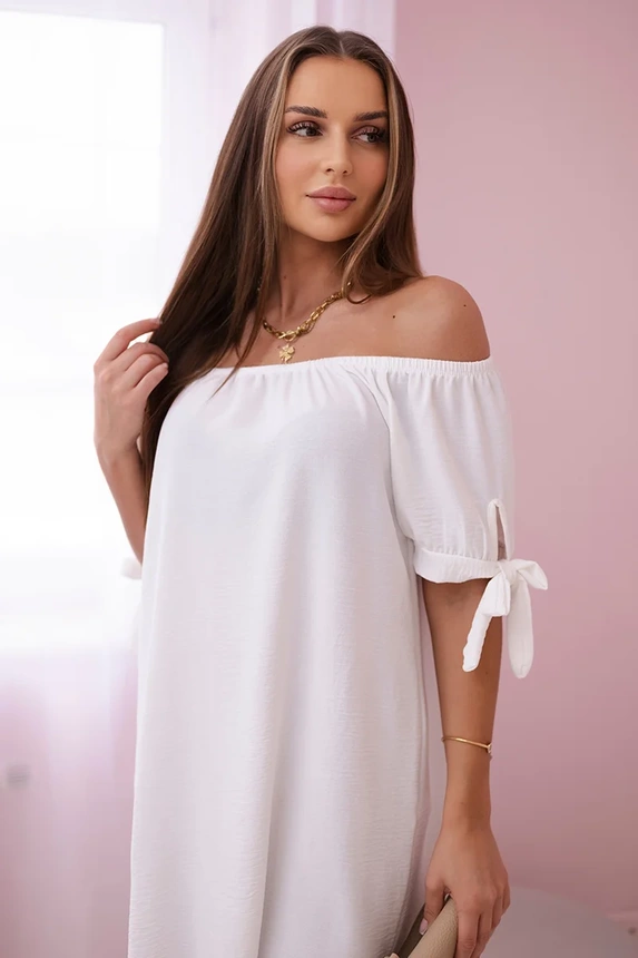 24334_4 Suknelė surišta ties rankovėmis - Image 2