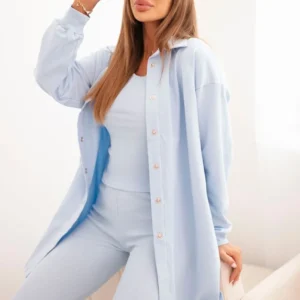 3 dalių - marškinėliai, marškinėliai ir tamprės