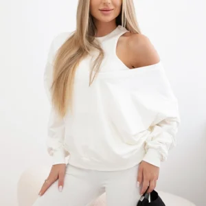 3 dalių palaidinė + viršutinė dalis + tamprės smėlio ecru