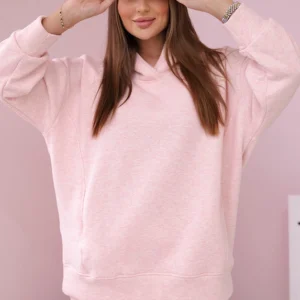 Apšiltintas su džemperiu su gobtuvu, melanžu