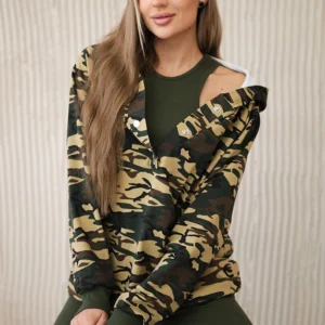 3 dalių moor - palaidinė, marškinėliai ir tamprės + smėlio