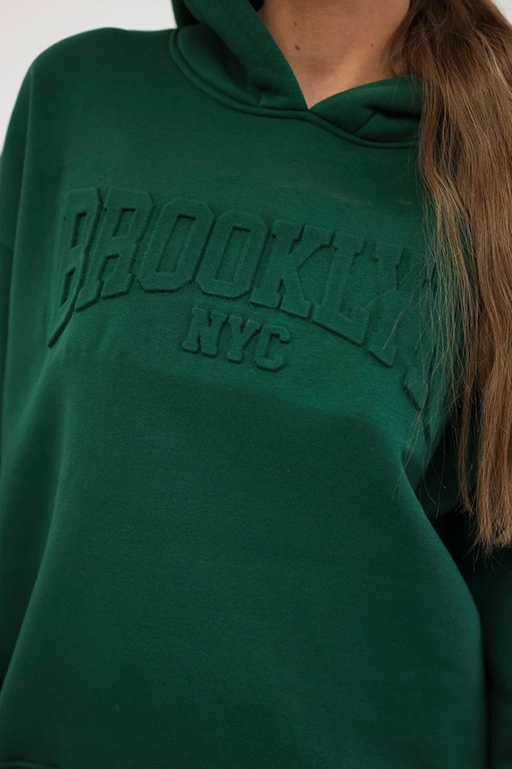 26629_5 Izoliuotas medvilnės , džemperis + kelnės Brooklyn tamsiai - Image 5