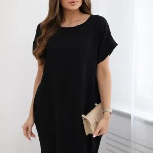 Suknelė su kišenėmis