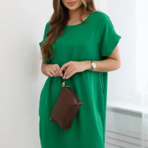 Suknelė su kišenėmis