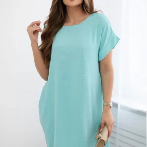 Suknelė su kišenėmis lengvas