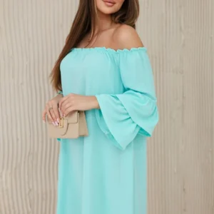 Ispaniška suknelė su maivymusi ant rankovės