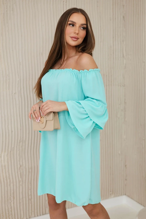 28313_2 Ispaniška suknelė su maivymusi ant rankovės