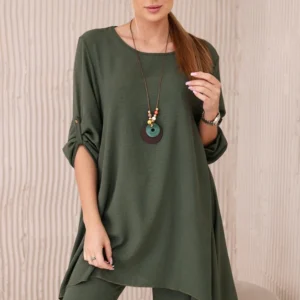 Palaidinės + kelnės su pakabuku