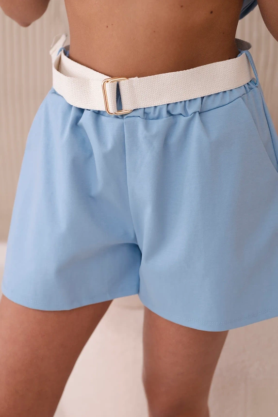 29118_5 Naujas punto atspaudų palaidinės + šortai - Image 5