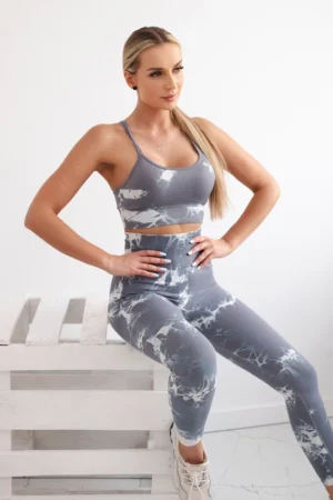 Fitneso viršutiniai + stumiami antblauzdžiai +