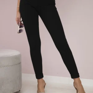 Medvilninės kelnės su apačia ties kišenėmis